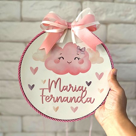 Porta Maternidade Chuva de Bençãos