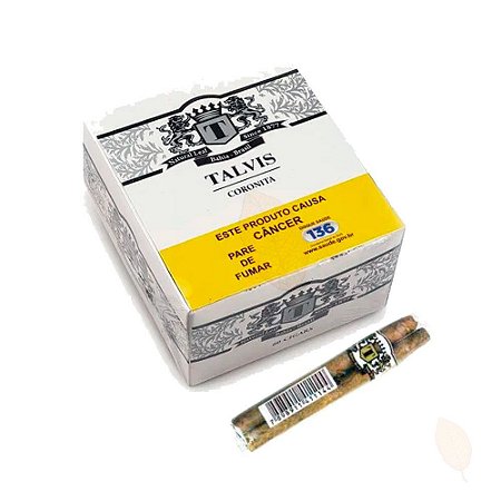 Caixa Cigarrilha Talvis Coronita Tradicional - 60Unid