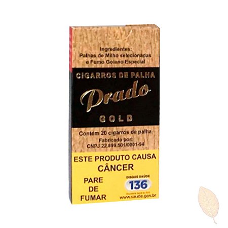 Cigarro de Palha Prado Gold