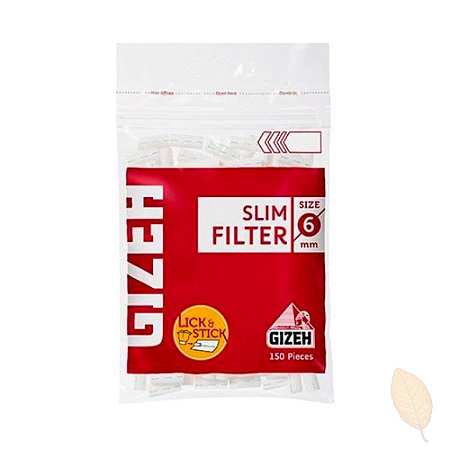 Filtro para Cigarro Gizeh 6mm