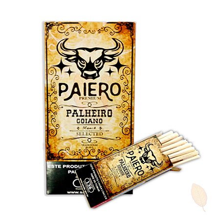 Cigarro de Palha - Paieiro Goiano Premium Caixa com 10 Maços