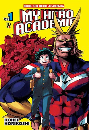 My Hero Academia - Volume 01 (Item novo e lacrado)