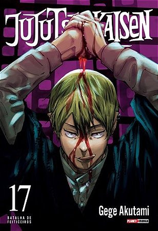 Jujutsu Kaisen : Batalha De Feiticeiros - Volume 17 (Item novo e lacrado)