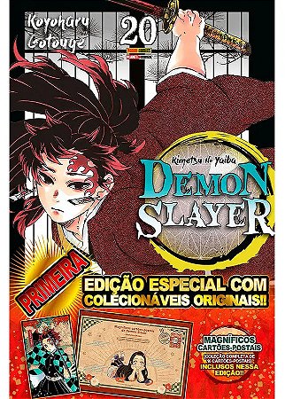 Demon Slayer : Kimetsu No Yaiba - Volume 20 [Edição Especial] - (Item novo e lacrado)