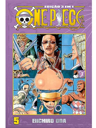 One Piece : 3 em 1 - Volume 05 (Item novo e lacrado)