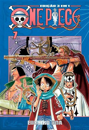 One Piece : 3 em 1 - Volume 07 (Item novo e lacrado)