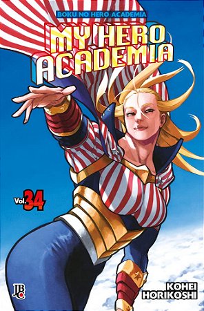 My Hero Academia - Volume 34 (Item novo e lacrado)