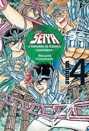 Cavaleiros do Zodíaco (Saint Seiya) Kanzenban - Volume 04  (Item novo e lacrado)