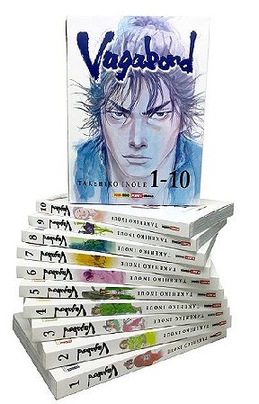 Vagabond - Box (Volumes 1 ao 10) - (Item novo e lacrado)