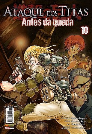 Ataque Dos Titãs : Antes Da Queda - Volume 10 (Item novo e lacrado)