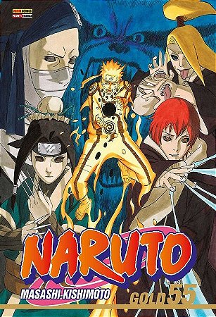 Naruto Gold - Volume 55 (Item novo e lacrado)