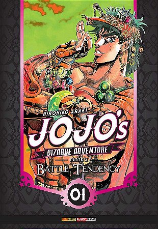 Jojo's Bizarre Adventure - Battle Tendency (Parte 02) - Volume 01 (Item novo e lacrado)