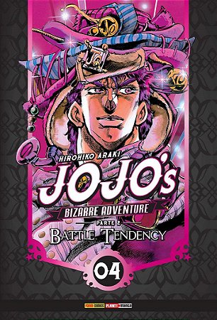 Jojo's Bizarre Adventure - Battle Tendency (Parte 02) - Volume 04 (Item novo e lacrado)