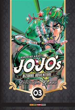 Jojo's Bizarre Adventure - Phantom Blood (Parte 01) - Volume 03 (Item novo e lacrado)