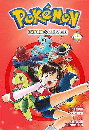 Pokémon Gold & Silver - Volume 04 (Item novo e lacrado)
