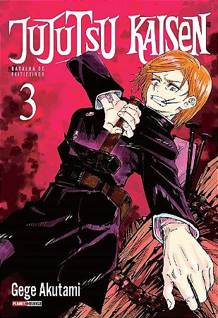 Jujutsu Kaisen : Batalha De Feiticeiros - Volume 03 (Item novo e lacrado)