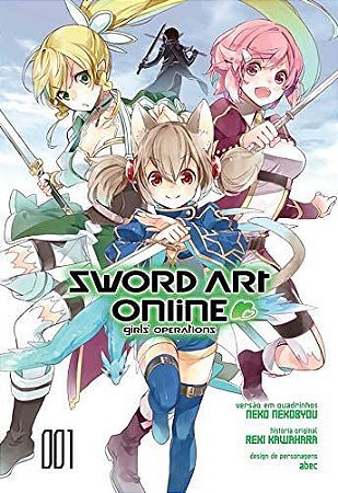 Sword Art Online (Girls' Operations) - Volume 01 (Item novo e lacrado)