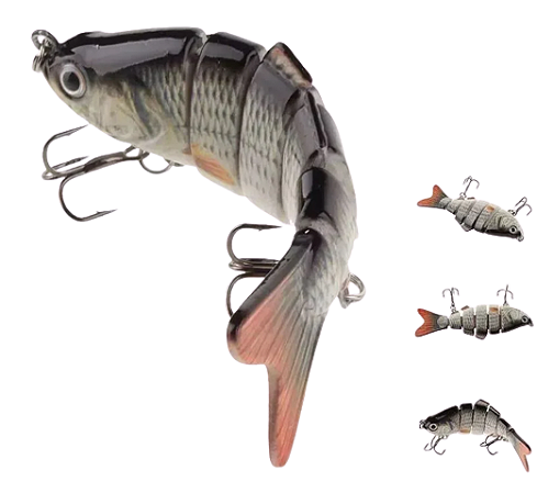 Isca Artificial Articulada Fishmaster Lambari 10cm 18g