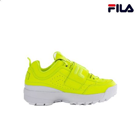 tenis fila amarelo disruptor