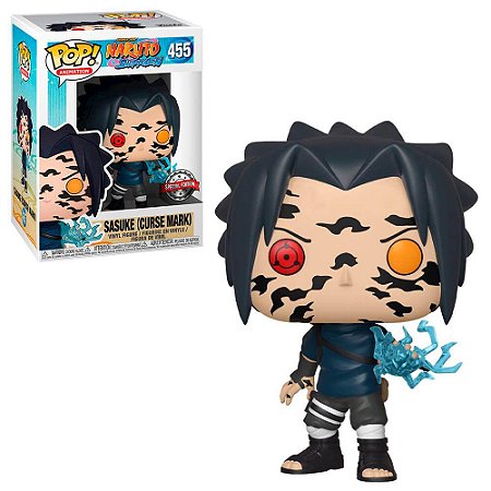 Pop! Funko Sasuke Naruto Marcas Maldição 455