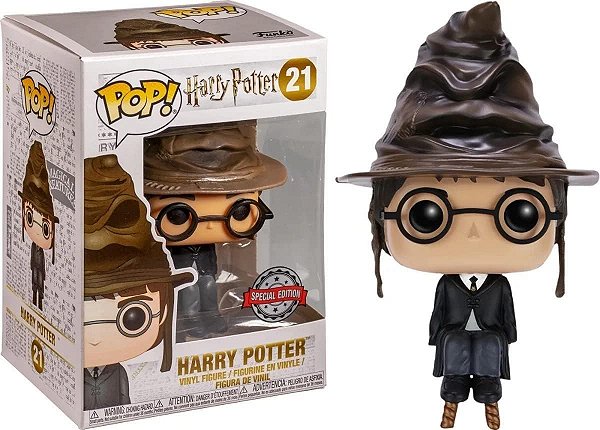 Pop! Funko - Harry Potter - Harry Potter Sorting Hat (Chapéu Seletor) #21