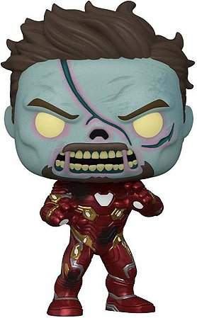 Pop! Funko Marvel What If...? Zombie Iron Man (Homem de Ferro) 944