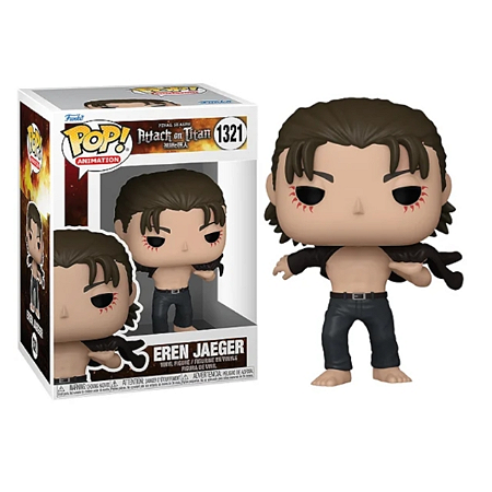 Pop! Funko Attack on Titan - Eren Jaeger (com camisa aberta) 1321