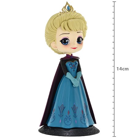 Figure Banpresto Qposket Disney - Elsa Vestida para Coroação Ver.A (Frozen)