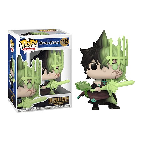 Pop! Funko Black Clover - Yuno com Espirito de Zephyr 1422