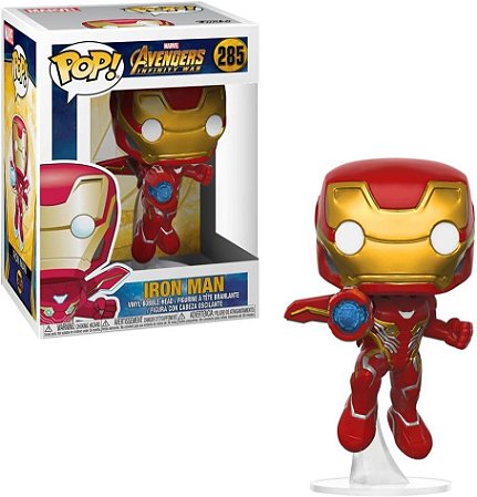 Pop! Funko Marvel Vingadores - Homem de Ferro (Iron Man) 285