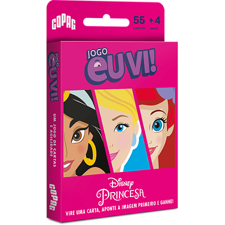 Jogo de Cartas - EU VI! Princesas