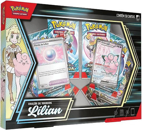 Box Coleção de Torneios Lílian - Pokémon
