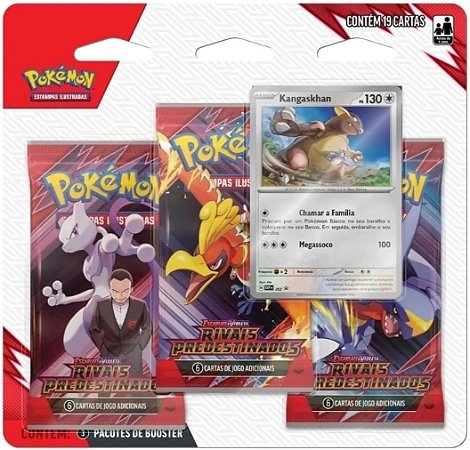 Blister Triplo Escarlate e Violeta - Rivais Predestinados – Pokémon
