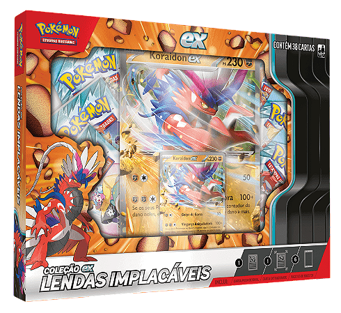Box Lendas Implacáveis - Pokémon