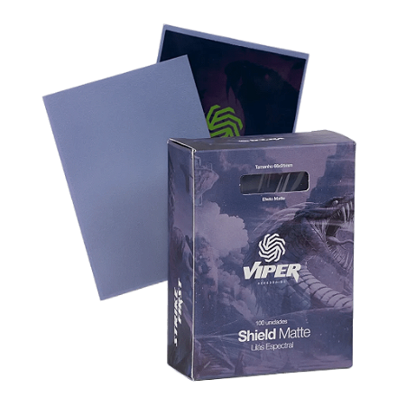Protetor Card Game Shield Matte 100un - Viper