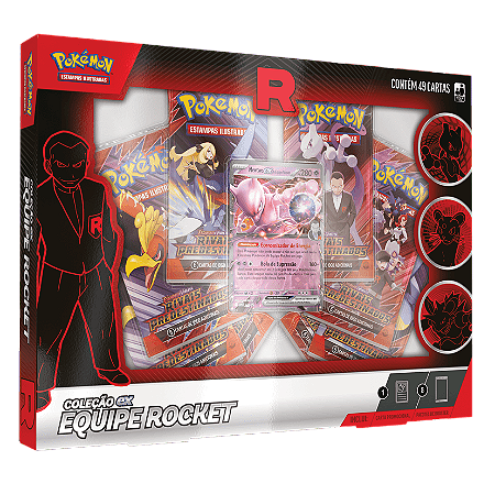 Box Coleção ex Equipe Rocket - Pokémon