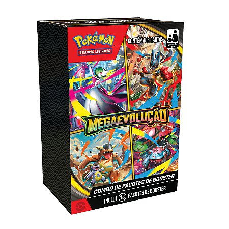 Combo Booster Box ME01 Megaevolução - Pokémon
