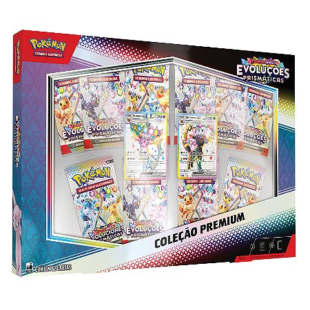 Coleção Premium Evoluções Prismáticas EV8.5 - Pokémon