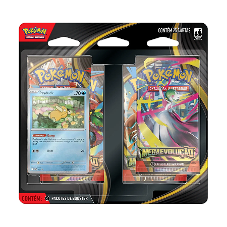 Blister Quádruplo Megaevolção ME01 - Pokémon