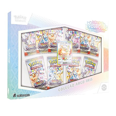 Box Coleção Arco-Iris EV8.5 Promo Eevee - Pokémon