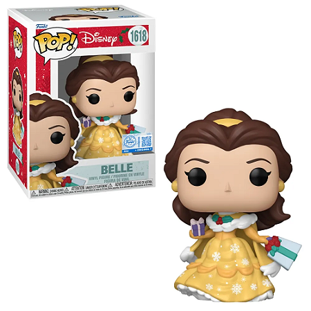 Pop! Funko  Disney Princesas De Natal Bela - 1618