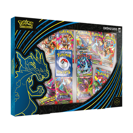 Box Coleção Mega Charizard ex - Pokémon