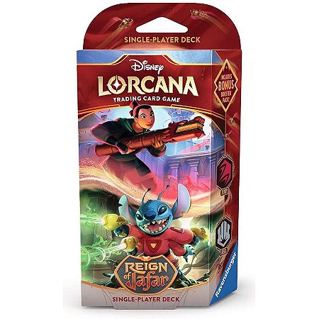 Deck Disney Lorcana TCG: Reign of Jafar – Mulan & Stitch