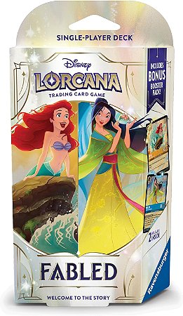 Deck Disney Lorcana TCG: Flabed Set 9 – Ariel & Mulan