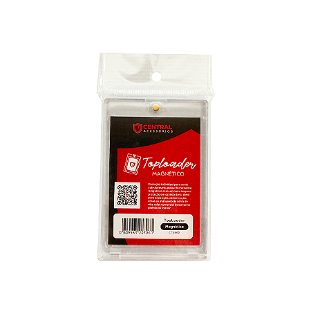 TopLoader Magnético: Transparente - Central