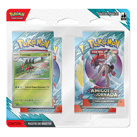 Blister Quadruplo EV9 - Amigos de Jornada - Pokémon