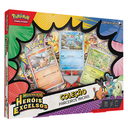 Box Coleção Parceiros Iniciais ME02.5 - Pokémon