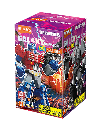 Boneco Transformers Galaxy Version 06 – Universo Paralelo 9 Em 1 - Blokees