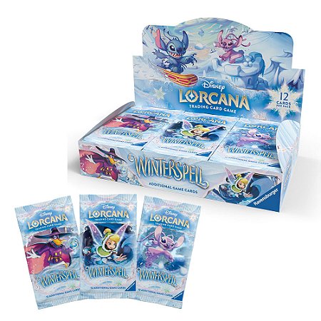 Booster Unitário Disney Lorcana TCG Set 11 - Winterspell