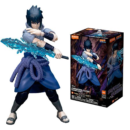 Boneco Naruto Champion Class 04 Sasuke Uchiha - Blokees